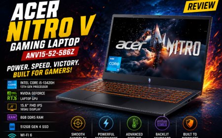 Acer Nitro V Gaming Laptop (ANV15-52-586Z) Review – Powerful RTX 4050 Gaming Performance at an Affordable Price