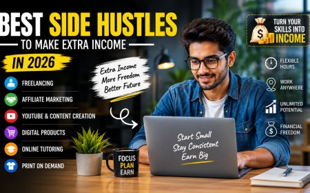 Best Side Hustles to Make Extra Income in 2026 | Easy Ways to Earn Money Online