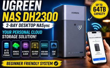 UGREEN NAS DH2300 Review: A Powerful 2-Bay NAS for Home and Small Business Storage