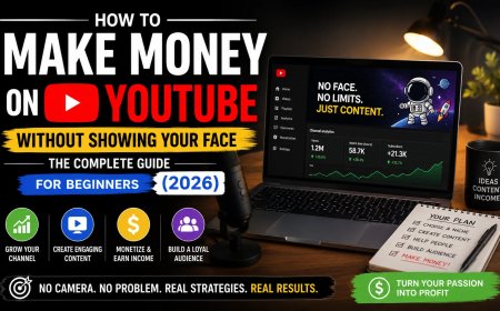 How to Make Money on YouTube Without Showing Your Face in 2026: Complete Beginner's Guide