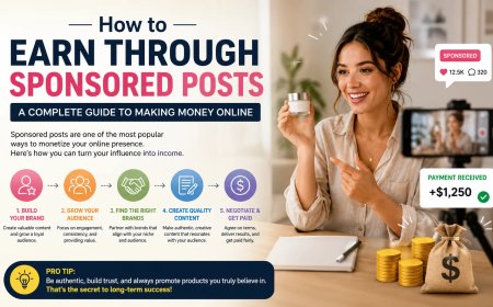 How to Earn Through Sponsored Posts in 2026: Complete Beginner’s Guide to Make Money Online