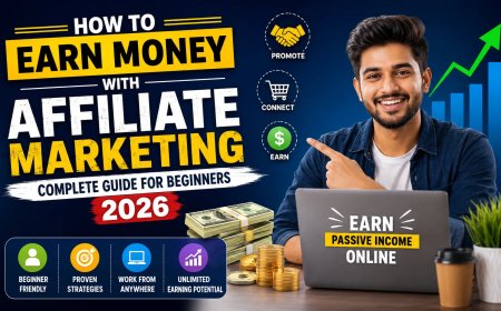 How to Earn Money with Affiliate Marketing in 2026 (Beginner’s Complete Guide)