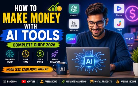 How to Make Money with AI Tools in 2026 | Beginner Guide to AI Income