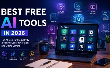 Best Free AI Tools in 2026: Top AI Tools for Productivity, Blogging & Online Earning