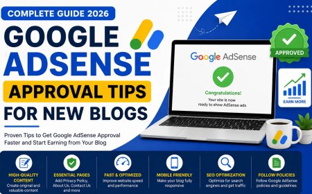 Google AdSense Approval Tips for New Blogs in 2026 (Complete Guide)