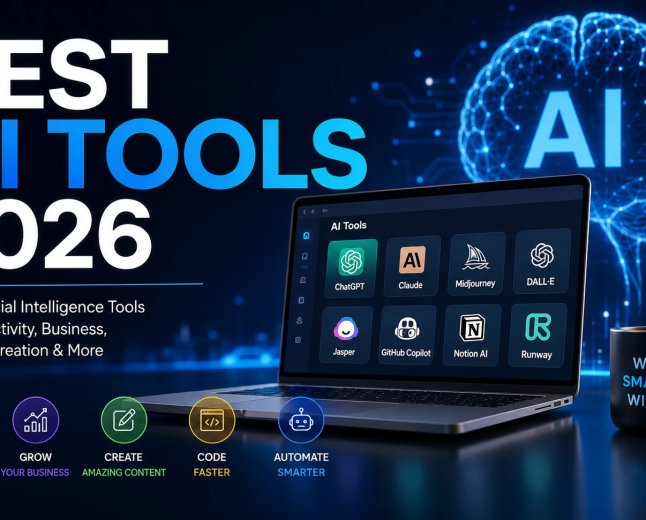 Best AI Tools 2026: Top Artificial Intelligence Tools for Productivity, Business & Content Creation