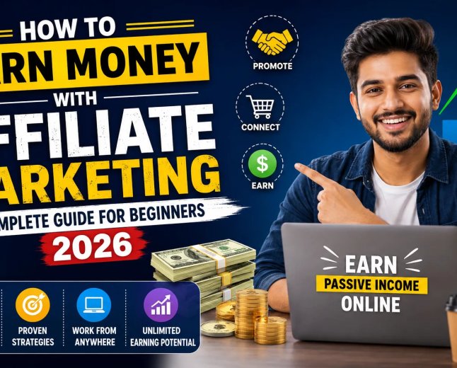 How to Earn Money with Affiliate Marketing in 2026 (Beginner’s Complete Guide)