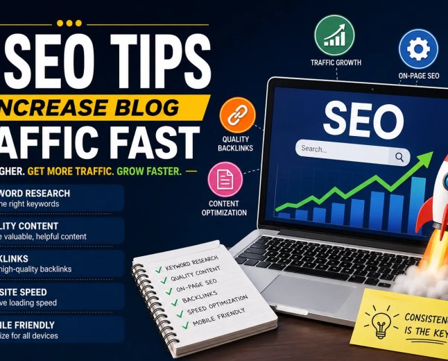 15 SEO Tips to Increase Blog Traffic Fast in 2026 | Complete Beginner’s Guide