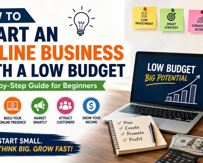 How to Start an Online Business with a Low Budget in 2026